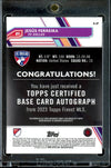 2023 Topps Finest MLS Jesus Ferreira Superfractor Auto 1/1 FC Dallas