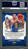 2014 Panini Prizm Stephen Curry Blue Pulsar Auto /49 PSA 8 Warriors