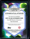 2023 Bowman University Best Cam Spencer Auto /5 UCONN