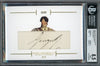 2023 The Bar Cut Autograph Edition King George IV 5x7 Cut Auto 1/1 BGS 8.5