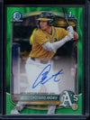 2025 Bowman Chrome Shotaro Morii 1st Auto Green Wave /99 Athletics