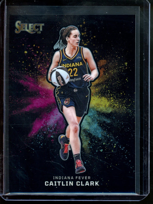 2025 Panini Select Caitlin Clark Color Blast Case Hit Fever