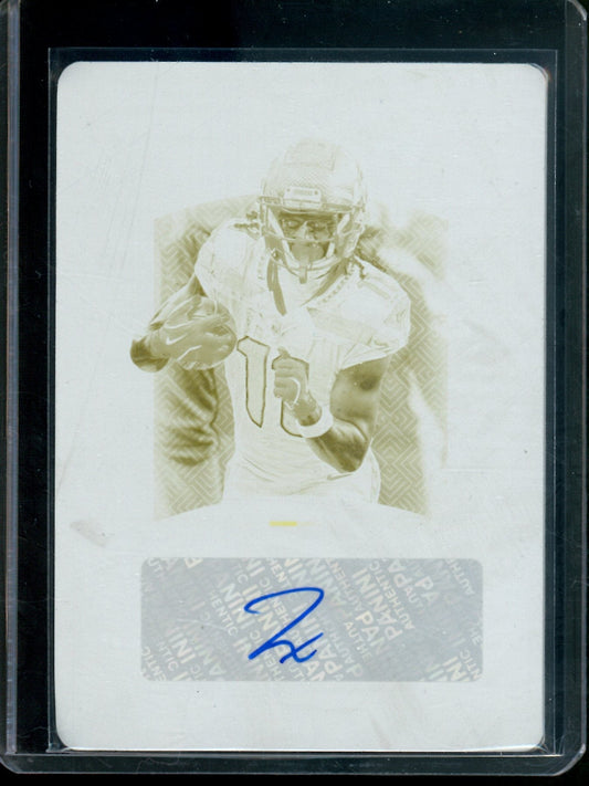 2024 Panini National Treasures Jaxson Smith-Njigba 1/1 Printing Plate Autograph Seahawks