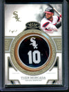2024 Topps Tier One Yoan Moncada 1/1 Bat Knob Relic White Sox