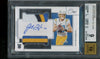 2020 Panini One Justin Herbert Dual Rookie Patch Autograph /99 BGS 9/10 Chargers