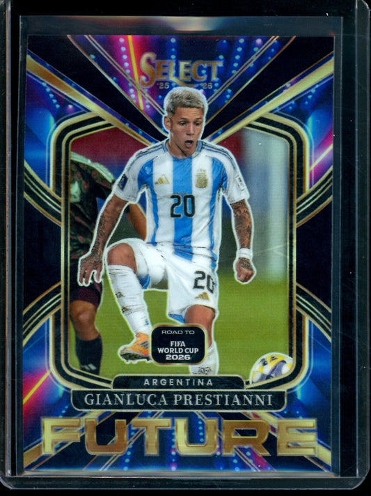 2026 Panini Select Gianluca Prestianni Future 1/1 Argentina