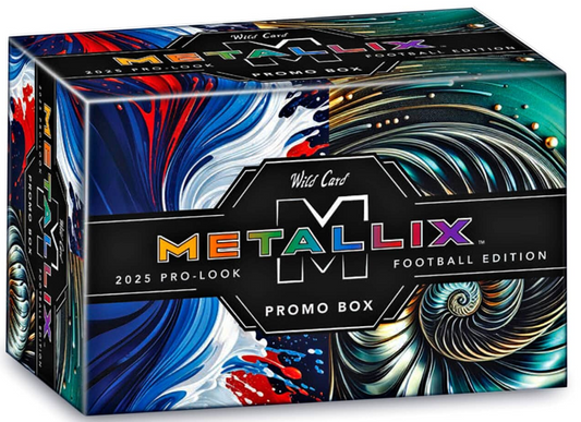 2025 Wild Card Metallix Football Edition Promo 20-Box Case