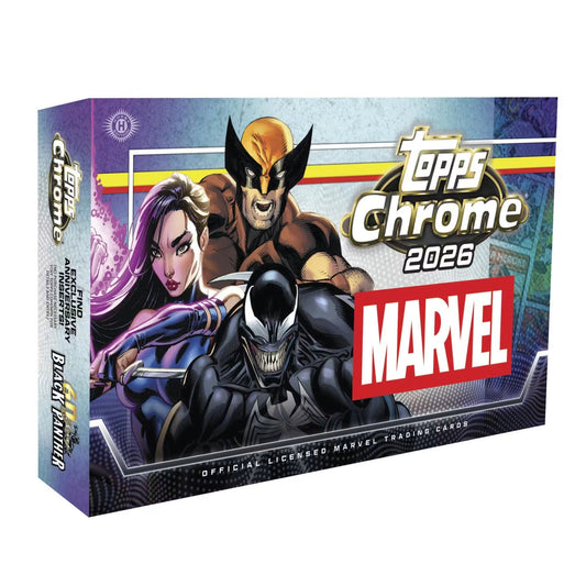 2026 Topps Chrome Marvel Hobby Box