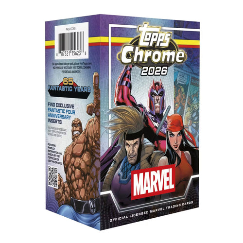 2026 Topps Chrome Marvel Blaster 40 Box Case