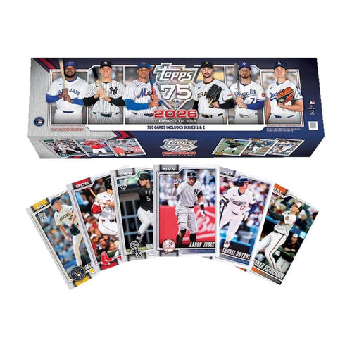 2026 Topps Baseball Factory Sealed Complete Set 8 Box Case