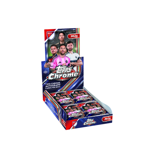 2026 Topps MLS Chrome Soccer Hobby 12 Box Case