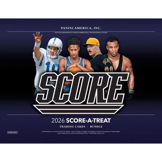 2026 Panini Score-A-Treat Halloween Multisport 20 Box Case