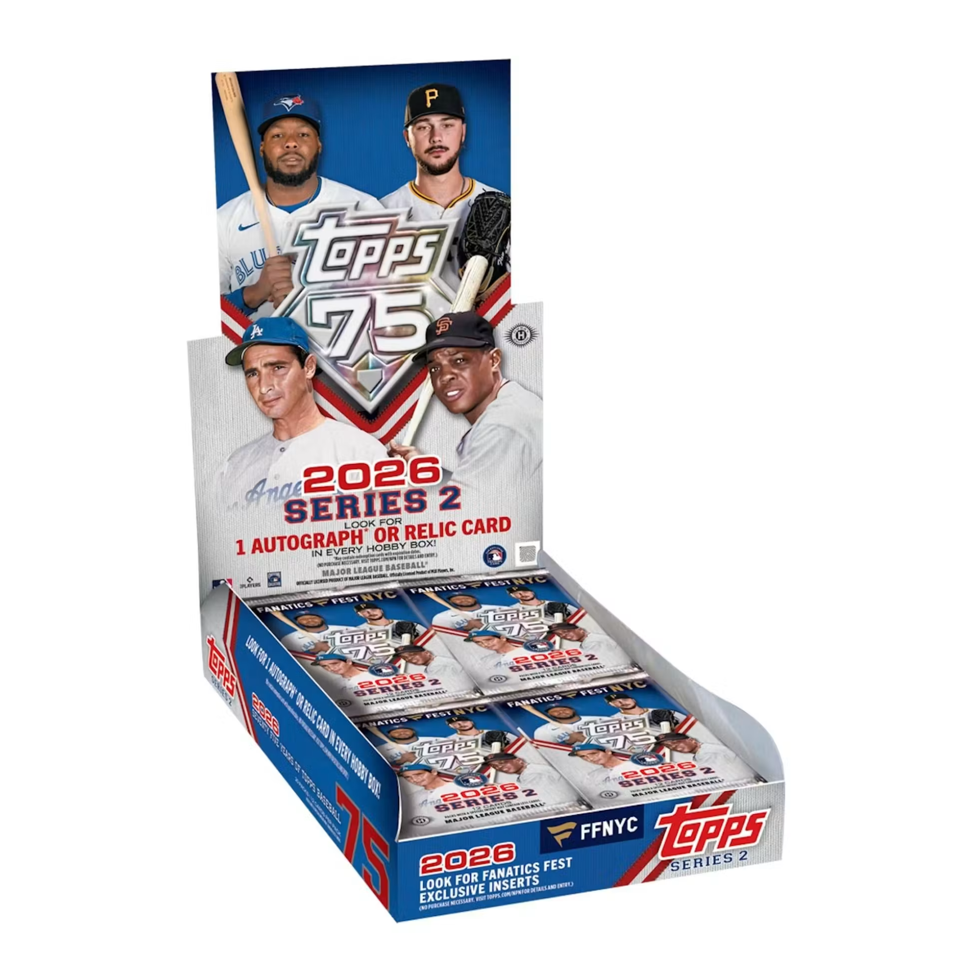 2026 Topps Series 2 Fanatics Fest NYC Baseball Hobby Box