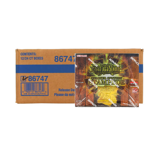 Yu-Gi-Oh! Quarter Century Stampede Booster 12-Box Case