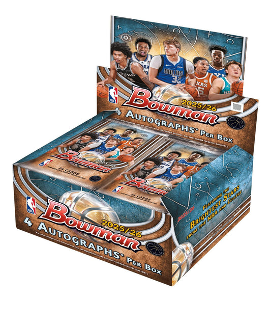 2025/26 Topps Bowman NBA Basketball Jumbo Box