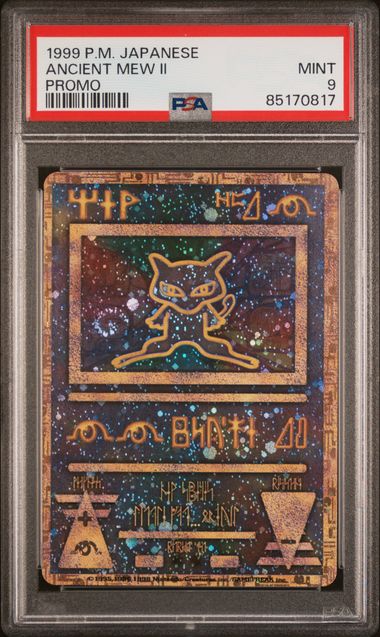 Ancient Mew Pokémon Movie Promo PSA 9