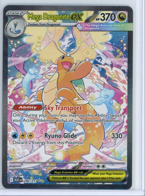 Mega Dragonite ex Pokémon Ascended Heroes Special Illustration Rare #290/217