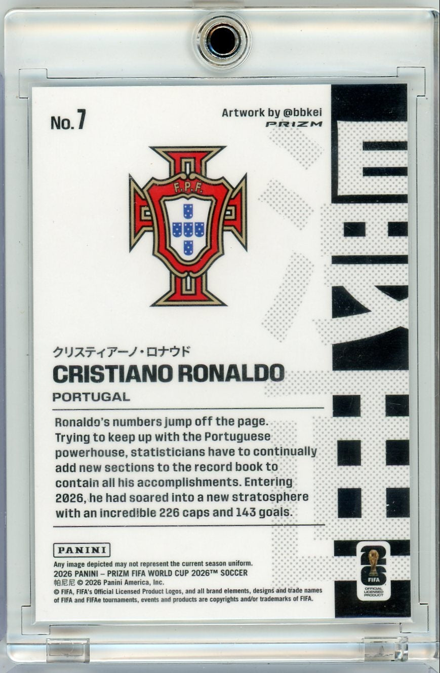 Cristiano Ronaldo 2026 Prizm FIFA World Cup Manga SSP