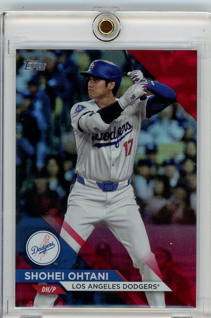 Shohei Ohtani 2024 Topps Flagship Collection red foil #'d 09/10