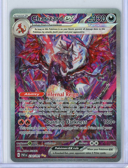 Charizard ex Pokémon Paldean Fates Special Illustration Rare #234/091