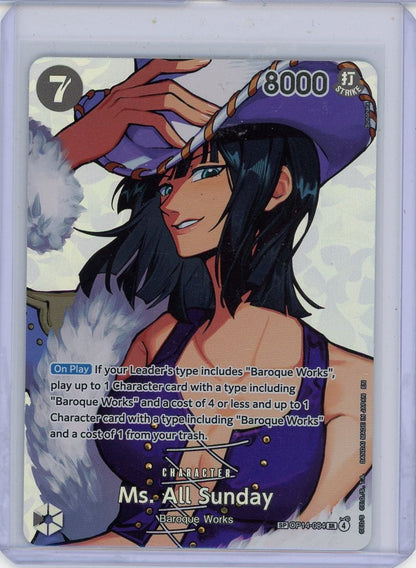 Ms. All Sunday One Piece OP14-084 Special Rare