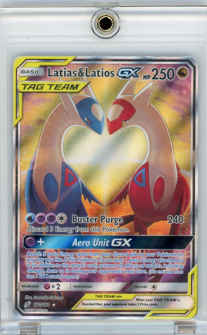 Latias & Latios GX Pokémon Team Up Alternate Full Art #170/181