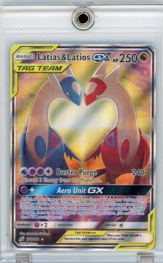Latias & Latios GX Pokémon Team Up Alternate Full Art #170/181