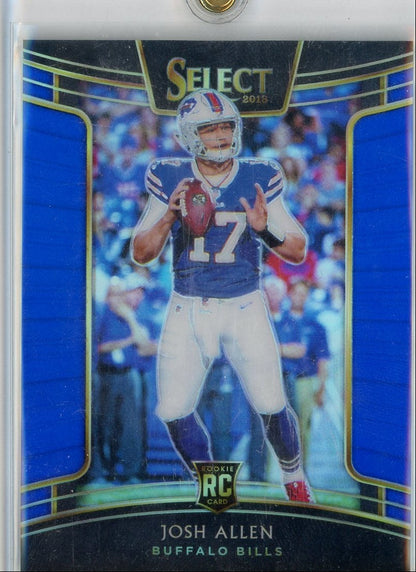 Josh Allen 2018 Select Concourse Rookie #'d 62/175