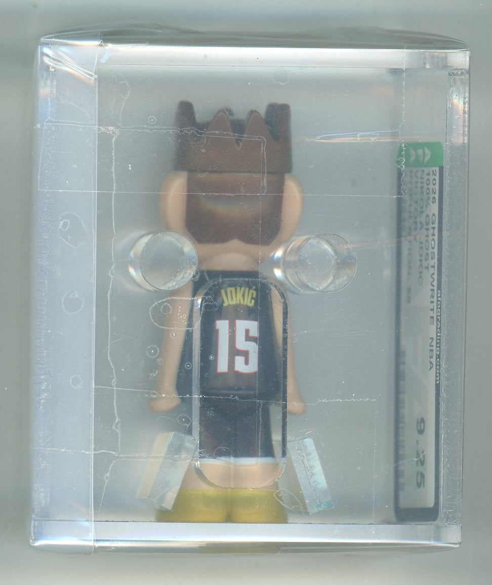 Nikola Jokic 2025-26 NBA Ghostwrite #'d /50 AFA graded 9.25