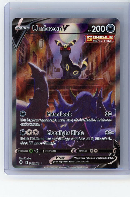 Umbreon V Pokémon Evolving Skies Alternate Full-Art #189/203