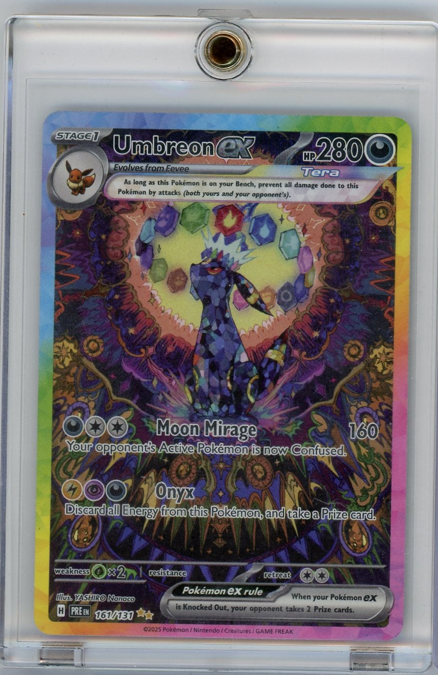 Umbreon ex Pokémon Prismatic Evolutions Special Illustration Rare #161/131