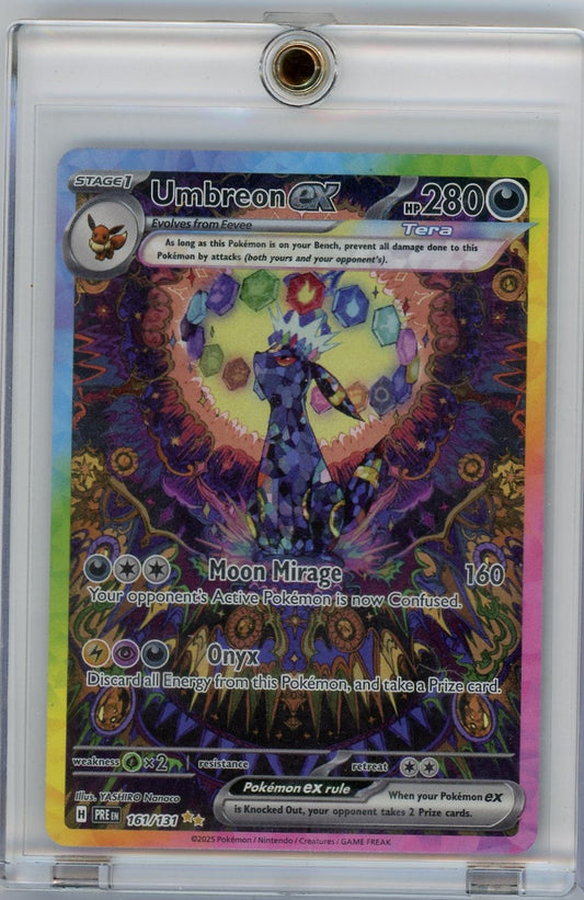Umbreon ex Pokémon Prismatic Evolutions Special Illustration Rare #161/131